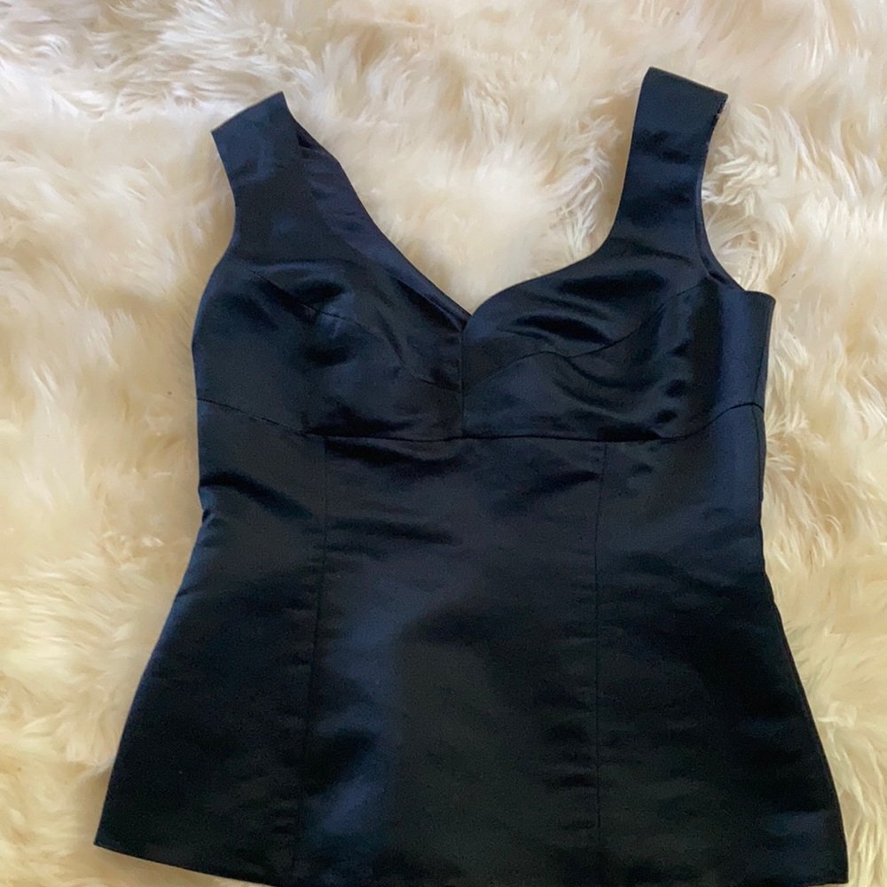 100 % silk top from Saks Fifth Avenue